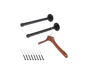 2Pcs Industrial Pipe Clothes Bar-32CM