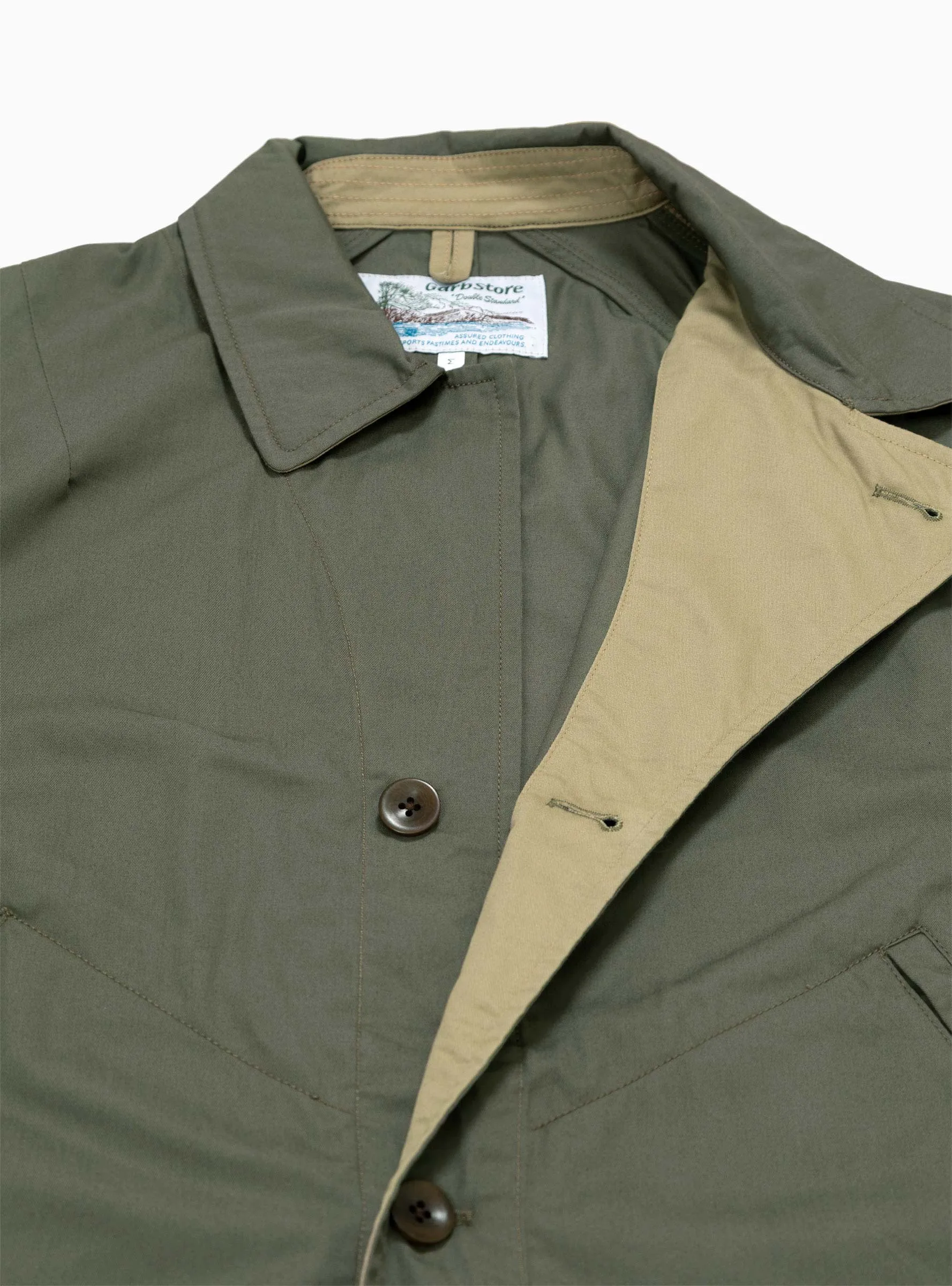 Olive Angler Jacket: Enhanced for Style and Functionality