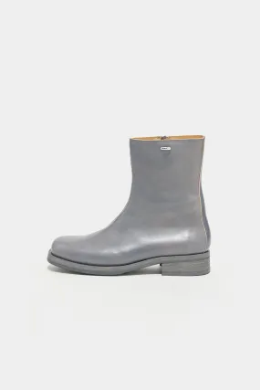 Stylish Deep Sky Blue Leather Camion Boots A2247CDS
