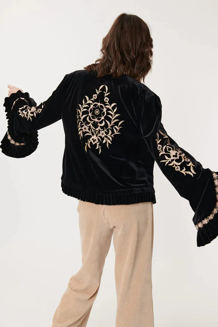 Premium Cherie Velvet Jacket for Women