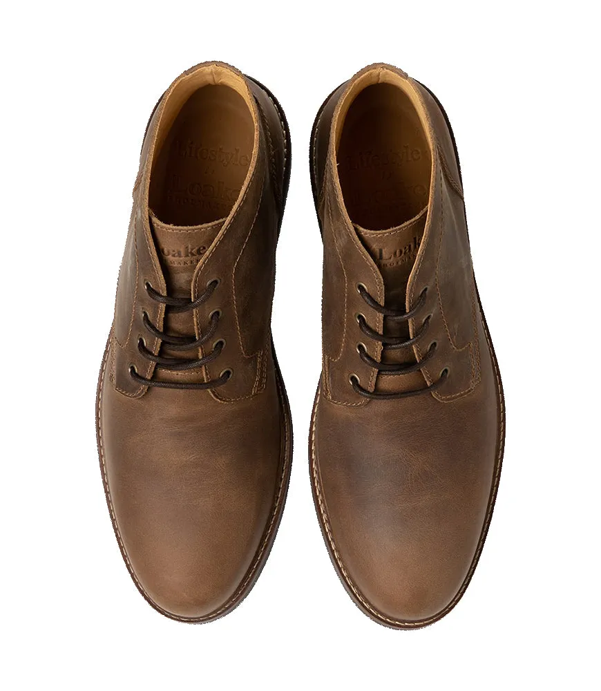 Brown Nubuck Gilbert Boot