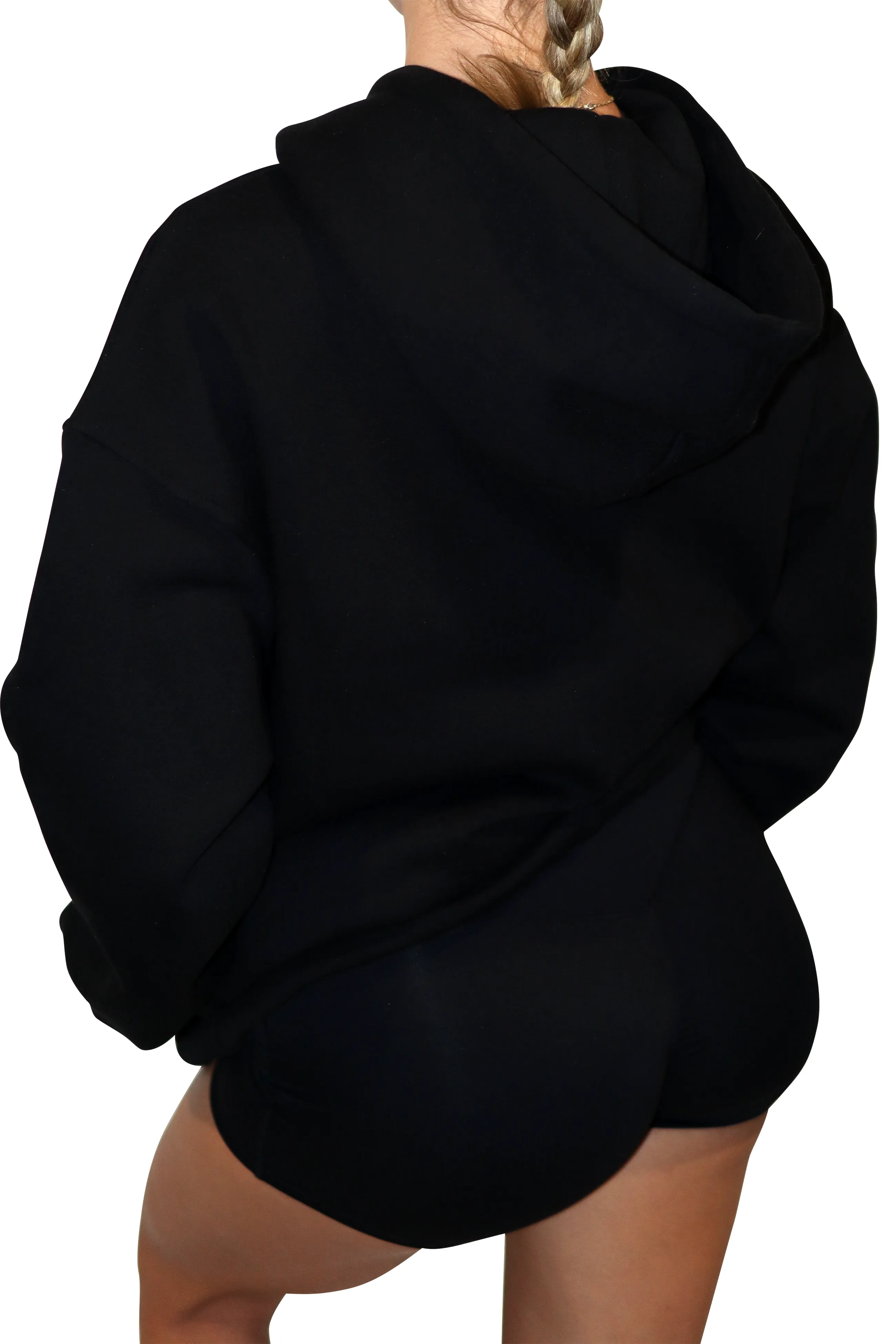 Premium Oversized KTP Hoodie in Black - Unisex