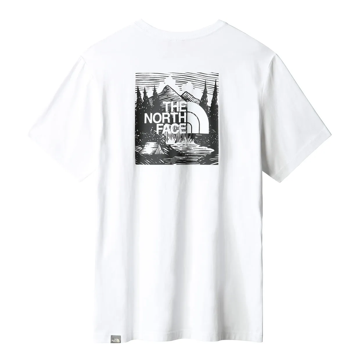 T-shirt Uomo The North Face Redbox Celebration Bianco