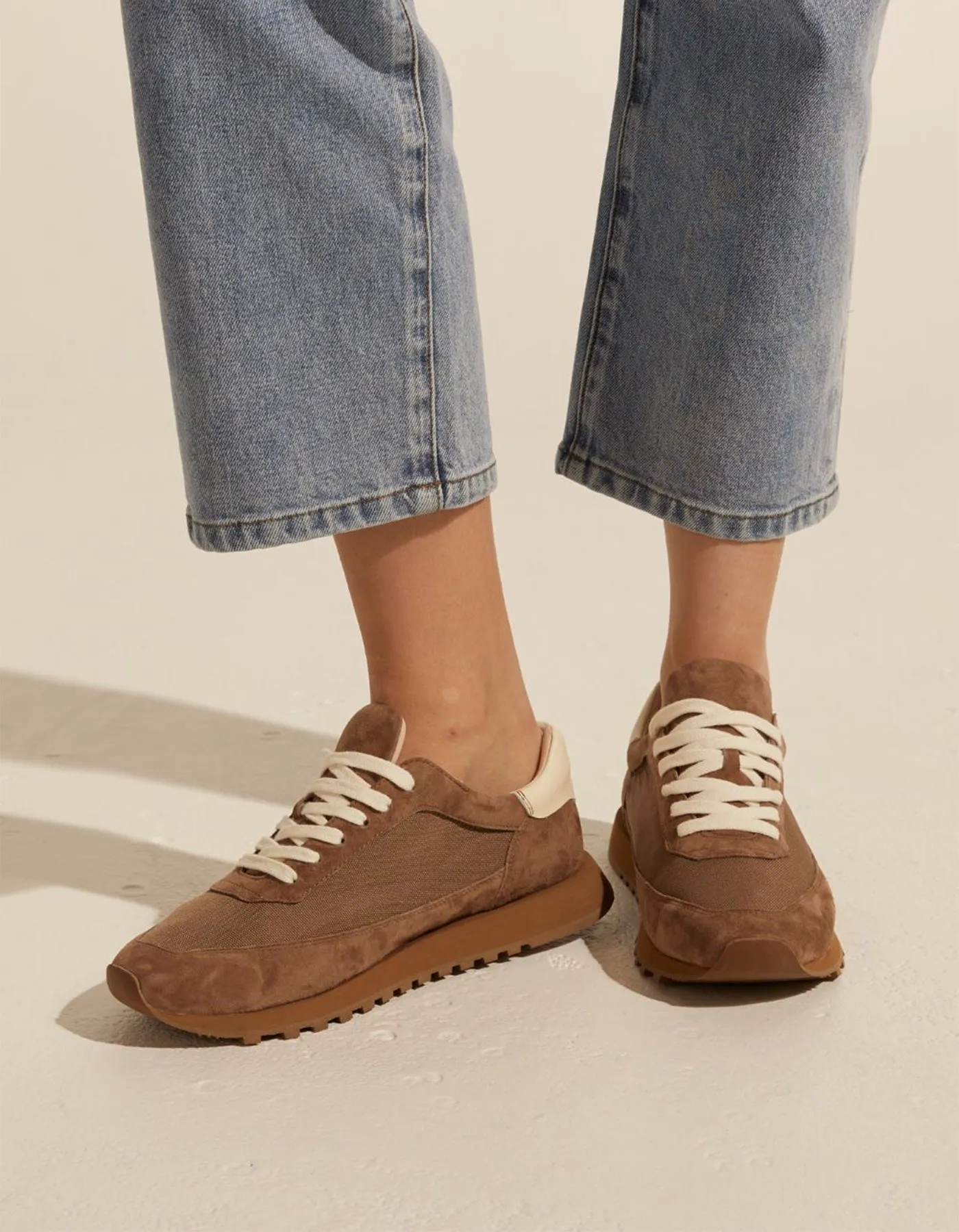 Zoe Kratzmann Womens Division Sneaker in Elegant Fawn Color